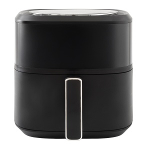 Airfryer cu aer cald BÖHM HOME, Friteuză BDY-AF532R, 6 L, 1400 W, 6 Programe, Control Digital 28/28/28 cm - Img 3