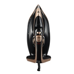 Fier de călcat cu abur BÖHM Home BIC-2801BG, 2200W, talpă ceramică, rezervor 250 ml, debit continuu de abur, încălzire rapidă - Img 2