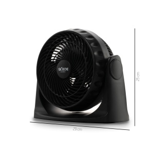 Ventilator Turbo de Birou 8" BÖHM HOME BTFF8 Număr viteze 2, 35W - Img 4