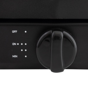 Plita cu doua arzatoare pe gaz si aprindere manuala BÖHM HOME BG-M-002-B 4.4 kW, 55x32x7 cm - Img 5