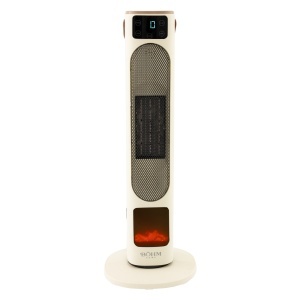 Aeroterma tip coloana cu display si telecomanda BÖHM HOME BTC09, 2000 W, 20 m², 720/175/175 mm