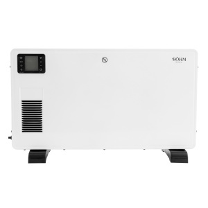 Convector electric de podea cu display si telecomanda BÖHM HOME BH02, 2000 W, 20 m², 730/155/450 mm
