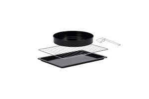 Cuptor Electric 60 L BÖHM BC60B3-L, 2000 W, 100–230°C, Timer, Interior emailat, 62×38×37 cm, Bec Interior, Tava Inox, 5 moduri de incalzire + convecție - Img 6