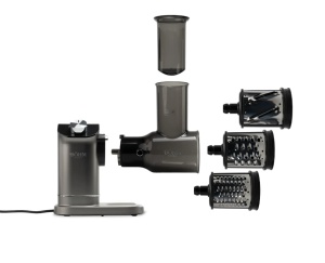 Storcător de Fructe și Legume cu Presare la Rece + Răzătoare Multifuncțională, Fără BPA, 150W, BÖHM HOME BM1533SM - Img 3