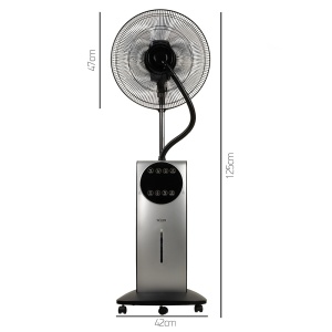 Ventilator cu Pulverizare Apă și Umidificare 16" BÖHM HOME BSP40-ED – Răcorire, Umidificare și Protecție Anti-Țânțari - Img 3