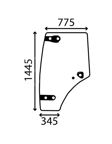 CL 6005029102 VRATA-STAKLO