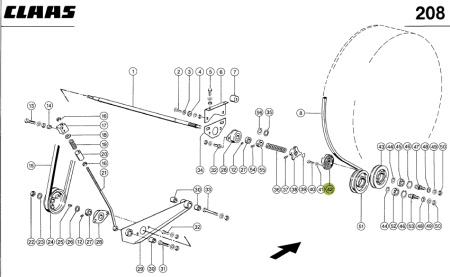 CL 668150 PLASTIC CLAW
