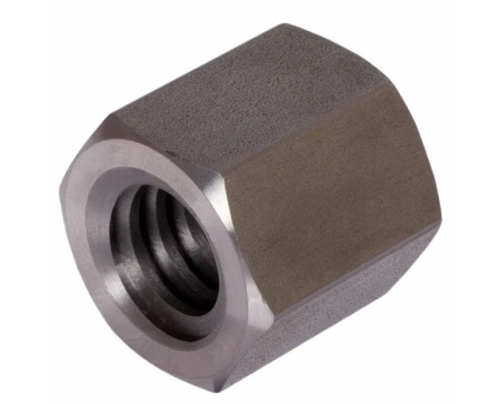 Šestoug. Navrtka LEVI navoj Tr12x3 SW19.L18 INOX 1.4305 (A1)