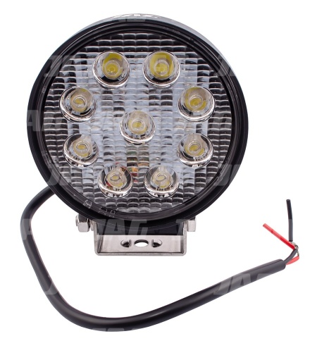 JAG96-0028 WORK LIGHT 27W LED ROUND 9X3W