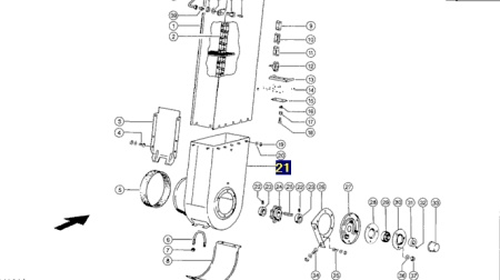 CL 6873302R GLAVA ELEVATORA