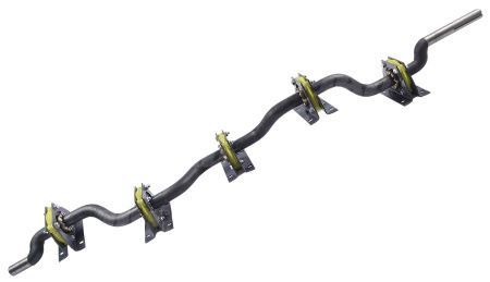 CL 555897 STRAW SHAKER AXLE COMPLETE