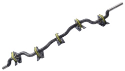 CL 555897 STRAW SHAKER AXLE COMPLETE - Img 1