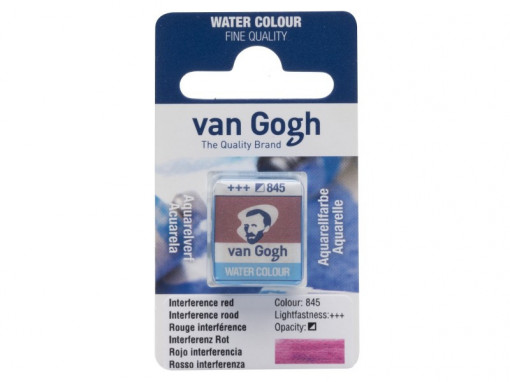 Akvarel gogh 845 interference red 13g