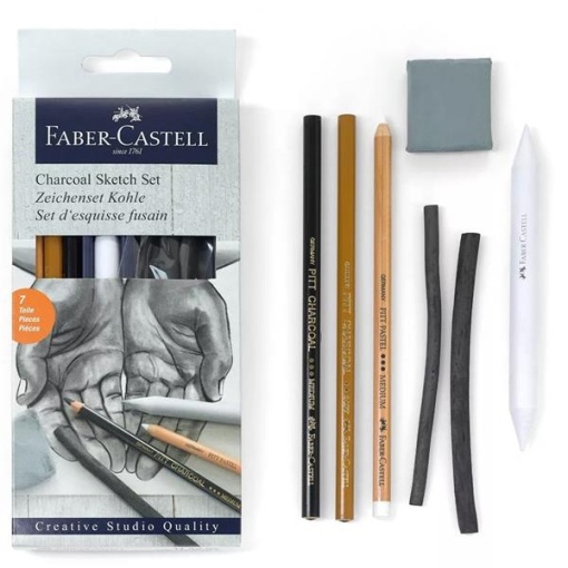 Charcoal Sketch set