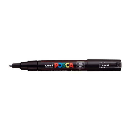 AK UNI marker PC-1M crni 24 POSCA /0.7mm