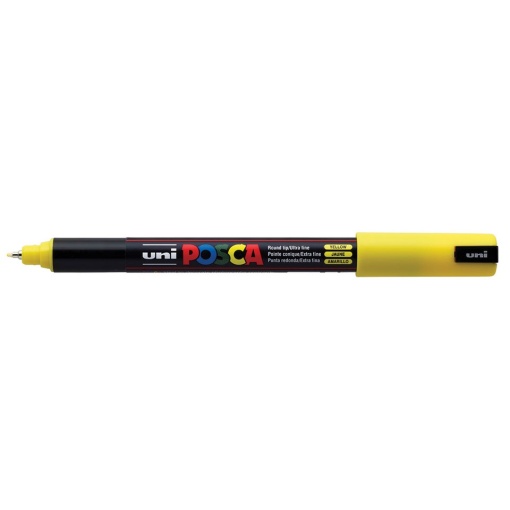 AK UNI marker PC-1MR žuti 2 POSCA /0.7mm