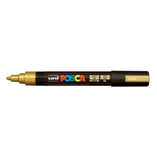 AK UNI marker PC-5M zlatni 25 POSCA