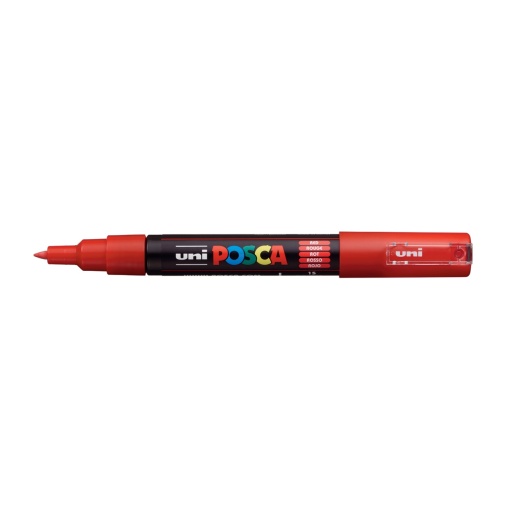 AK UNI marker PC-1M crveni 15 (red) POSCA /0.7mm