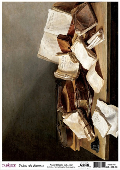 Ancient books AB-04 collection 30X42CM