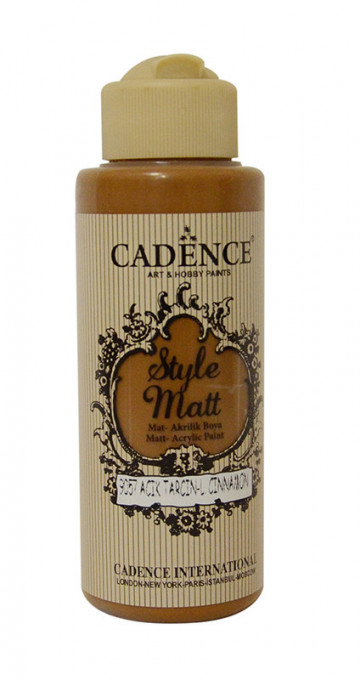 Style matt acyrilic S-9057 light cinnamon 120 ml