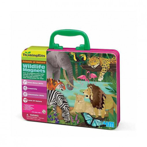 Suitcase with magnets, Wild animals