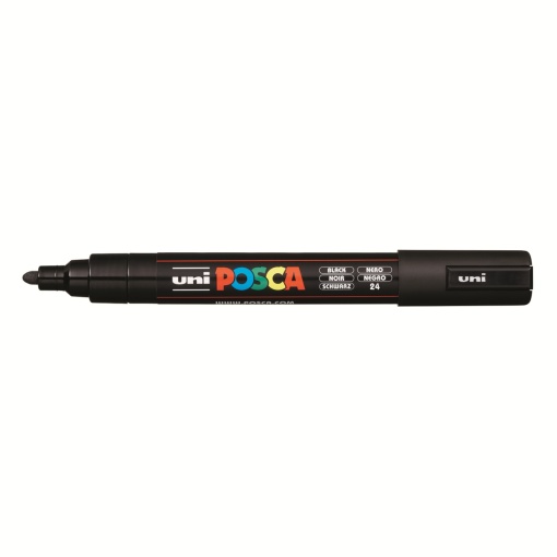 AK UNI marker PC-5M crni 24 POSCA