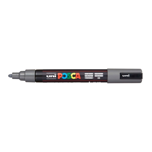 AK UNI marker PC-5M sivi tamno 82 (deep grey) POSCA /1.8-2.5mm