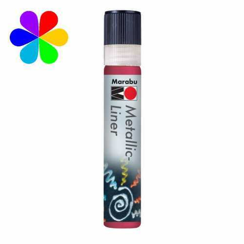Metallic liner 732 rot 25ml