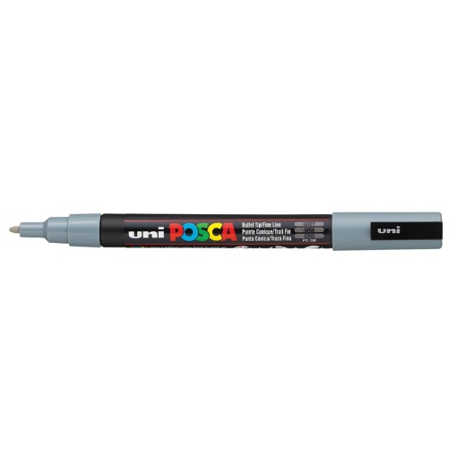 AK UNI marker PC-3M sivi 37 POSCA/0.9-1.3mm