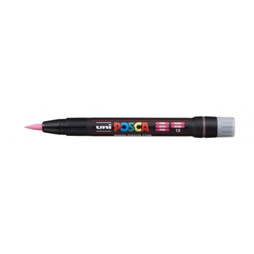 AK UNI marker PCF-350 brush roze 13 POSCA
