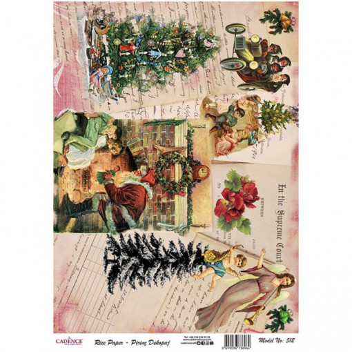 Rice decoupage paper 512 model 30*42