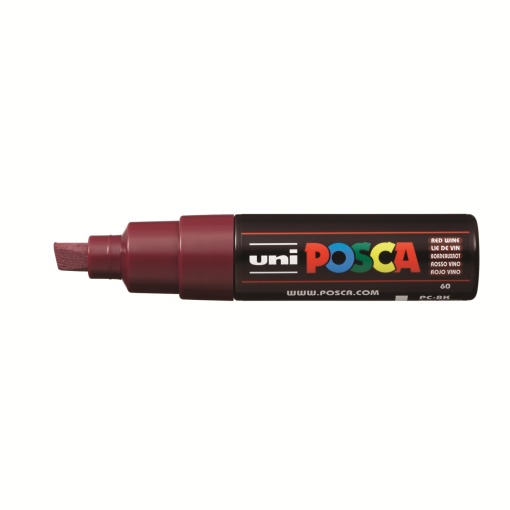 AK UNI marker PC-8K crveni 60 (red wine) POSCA 8mm