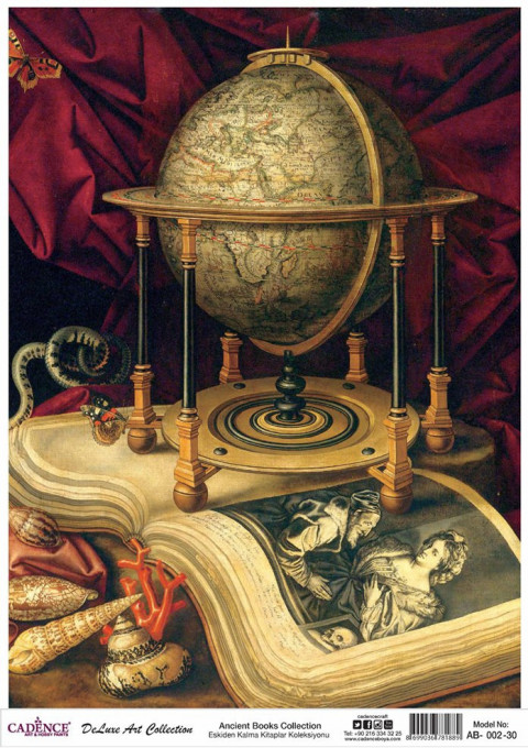 Ancient books AB-02 collection 60X84CM