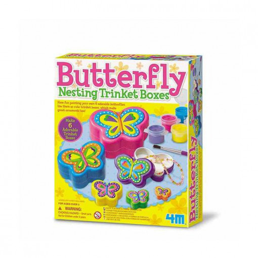 Butterfly Nesting Trinket Boxes