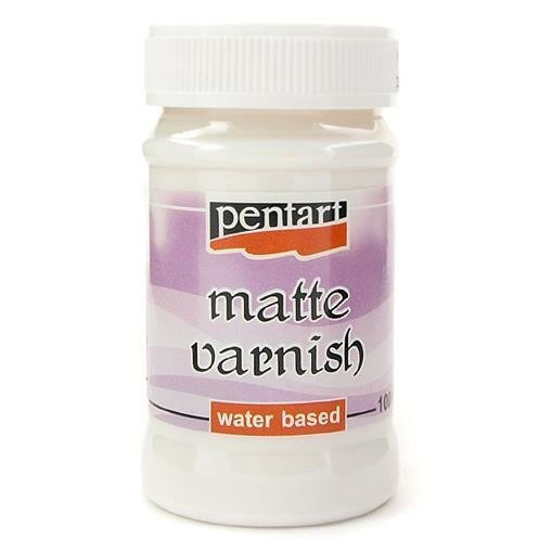 Matte varnish, water based 100ml