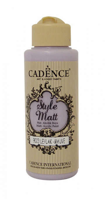 Style matt acyrilic S-9023 mauve 120 ml