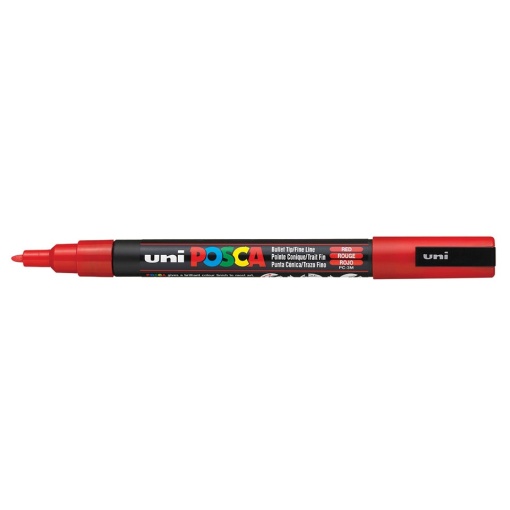 AK UNI marker PC-3M crveni 15 POSCA