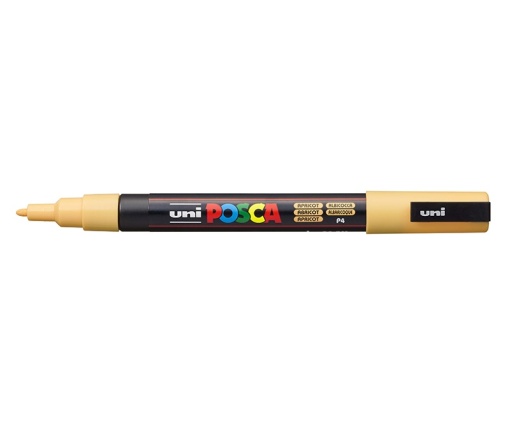 AK UNI marker PC-3M kajsija p4 (apricot) POSCA /0.9-1.3mm