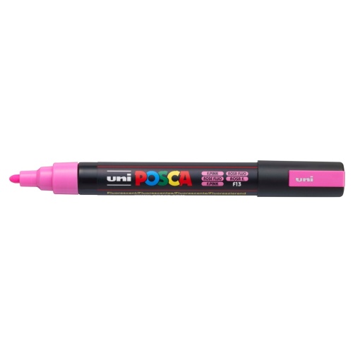 AK UNI marker PC-5M fluo roze f13 POSCA /1.8-2.5mm