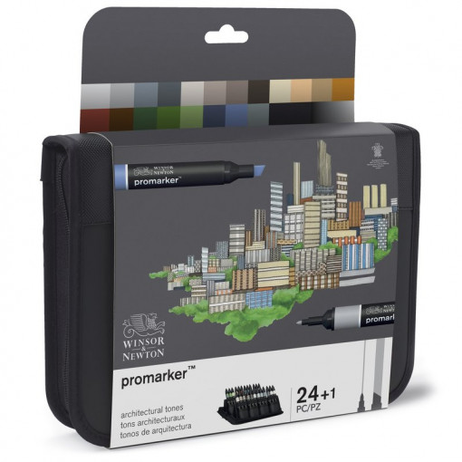 Promarker Architecture 24pcs