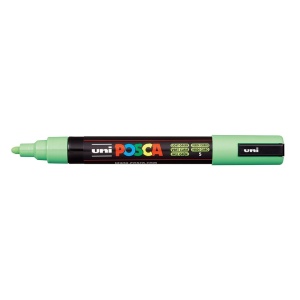 AK UNI marker PC-5M zeleni svetlo 5 light green POSCA