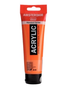 Akrilna 276 azo orange 120ml