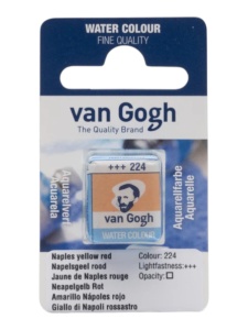 Akvarel gogh 224 naples yellow red 13g