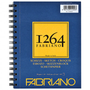 Blok 1264 Sketches spirala A5 60L 90g (natural grain)