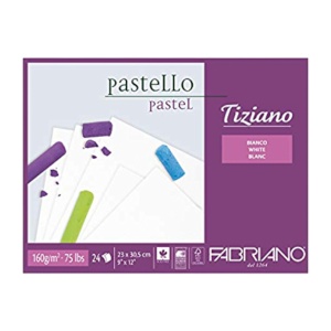 Blok Tiziano bianco 23x30.5 160gr 24l