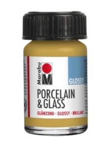 Boja za porcelan i staklo metalic 784 gold 15ml