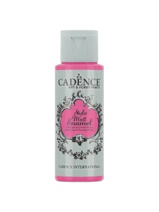 Boja za staklo i porcelan matt E-369 fuhisia 59 ml