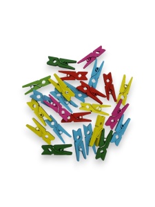 Crafty stipaljke 25x8mm color mix 25kom - Img 2