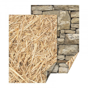 Karton B2 36 wall-straw 300g Heyda 20-47722