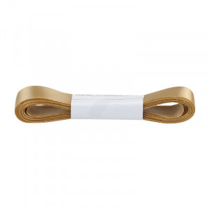 Saten traka bebi zlatna 15,9mmx3m